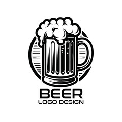 Beer Vector Logo Design