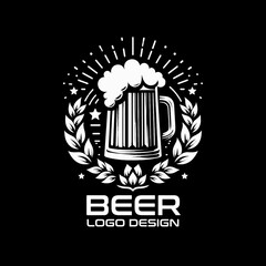 Beer Vector Logo Design