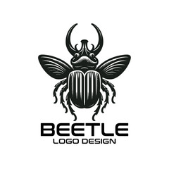 Beetle Vector Logo Design