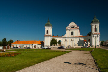 Catholic Church View on a sunny day, Poland, Podlasie, - 772502105