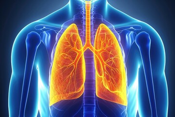 Chronic obstructive pulmonary disease (COPD) A respiratory condition affecting airflow, COPD A chronic respiratory condition characterized by airflow limitation. - obrazy, fototapety, plakaty