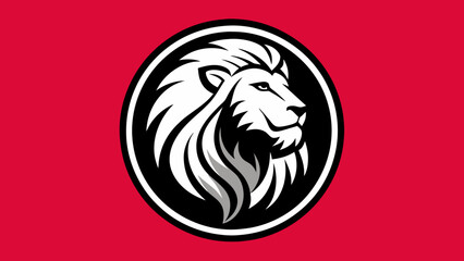 lion head vector illustration