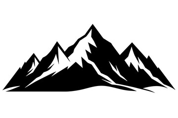 Mountain Vector Art: Discover Stunning Mountain Range Silhouettes & Scenery Illustrations for Graphic Design Projects