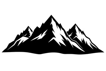 Mountain Vector Art: Discover Stunning Mountain Range Silhouettes & Scenery Illustrations for Graphic Design Projects