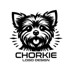 Chorkie Vector Logo Design