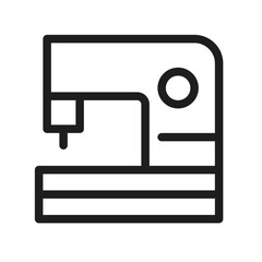 Tailor shop linear  outline icon  pack