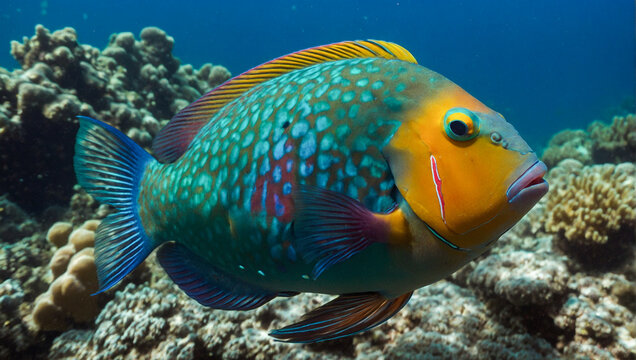 Colorful Tropical Fish 