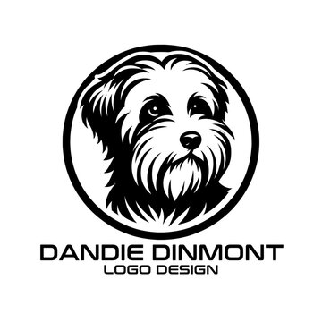 Dandie Dinmont Vector Logo Design