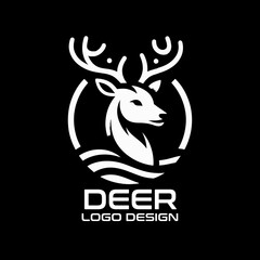 Deer Vector Logo Design