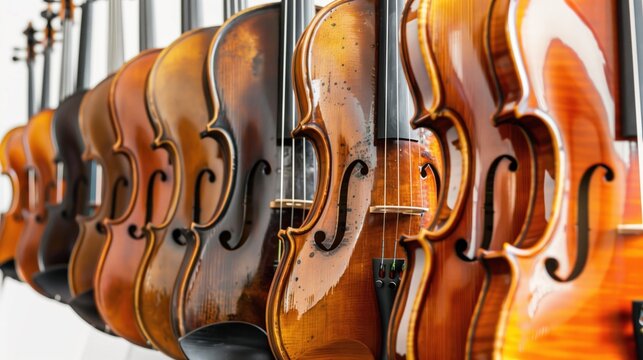 Elegant Symphony: A Lineup of Classic Violins