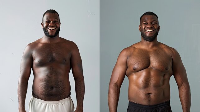 Weight Loss Before And After Black Men