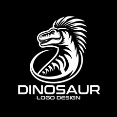 Dinosaur Vector Logo Design