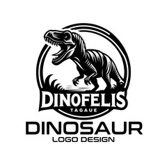 Dinosaur Vector Logo Design