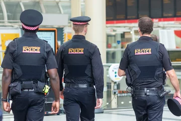 Dekokissen 17th of July, Liverpool Street Station, London: City of London Police on patrol © nowyn
