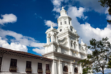 Historic Minor Basilica of the Immaculate Conception inaugurated in 1874 in the heritage town of...