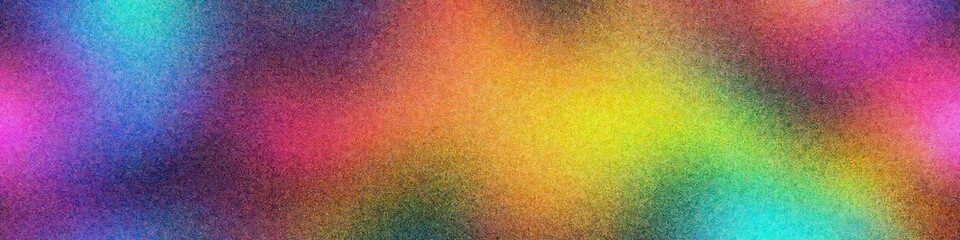 Abstract colored gradient background with grain and noise texture. Multicolored gradient waves, background for banner design, poster, placeholder for text.	
