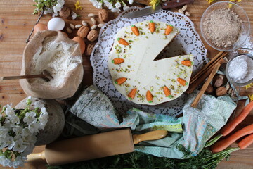 Carrot cake for Easter