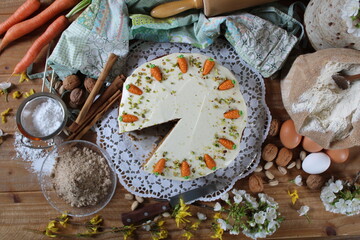 Carrot cake for Easter