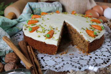 Carrot cake for Easter