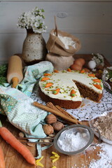 Carrot cake for Easter