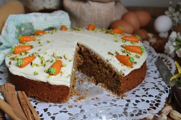 Carrot cake for Easter