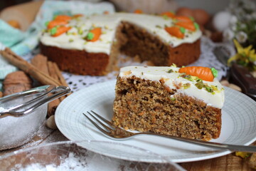 Carrot cake for Easter