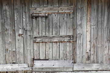 Close up image photo of an old wooden door - 772526941