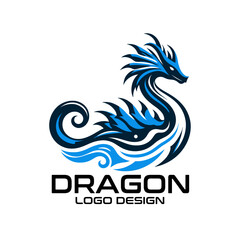 Dragon Vector Logo Design