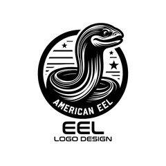 Eel Vector Logo Design