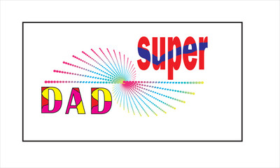  Father's day T- shirt and Father's Day poster or banner template and  background. Greetings and presents for Father's Day in flat lay styling. Promotion and shopping template for love dad. 