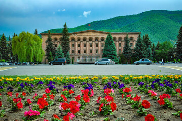 Lori province administration in Vanadzor, Armenia