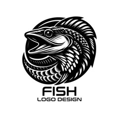 Fish Vector Logo Design