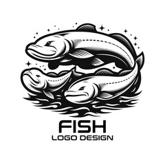 Fish Vector Logo Design