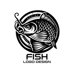 Fish Vector Logo Design