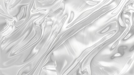 Metallic marble foil with an abstract effect on a white backdrop. - obrazy, fototapety, plakaty