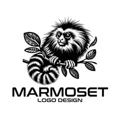 Marmoset Vector Logo Design