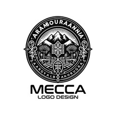 Mecca Vector Logo Design