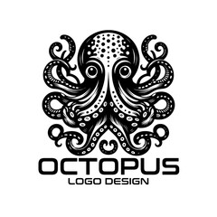 Octopus Vector Logo Design