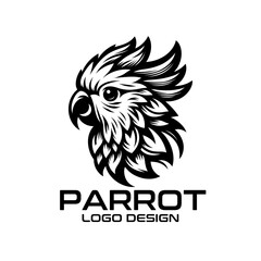 Parrot Vector Logo Design