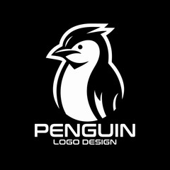 Penguin Vector Logo Design