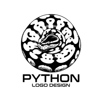 Python Vector Logo Design