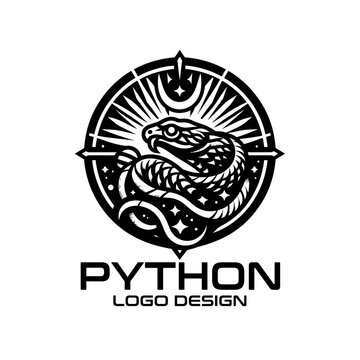Python Vector Logo Design
