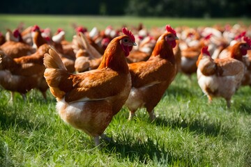 Journey of chicken meat production, from farm to fork