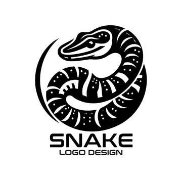 Snake Vector Logo Design