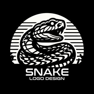 Snake Vector Logo Design