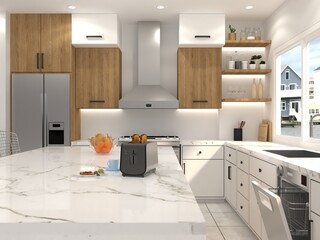 Interior Design with Photo-Realistic Render
