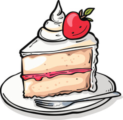 Cake Vector Wonderland Crafting Sugary Marvels