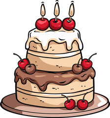 Whisked Wonders Exploring Vectorized Confections