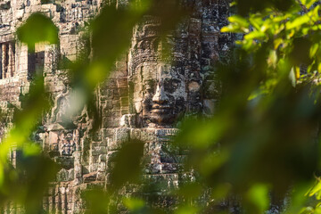 Cambodian Temple Statue Bayon