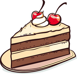 Cake Artistry Unleashed Crafting Vectorized Marvels